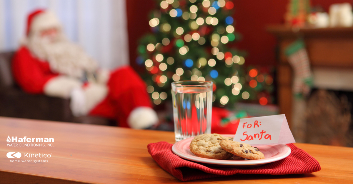 For Santa Water and Cookies